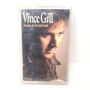 Vince Gill Pocket Full of Gold Cassette Tape 1991 MCA Records Country Blues